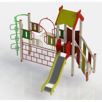 Спортивно-игровой комплекс для улицы Черепашка-нинзя